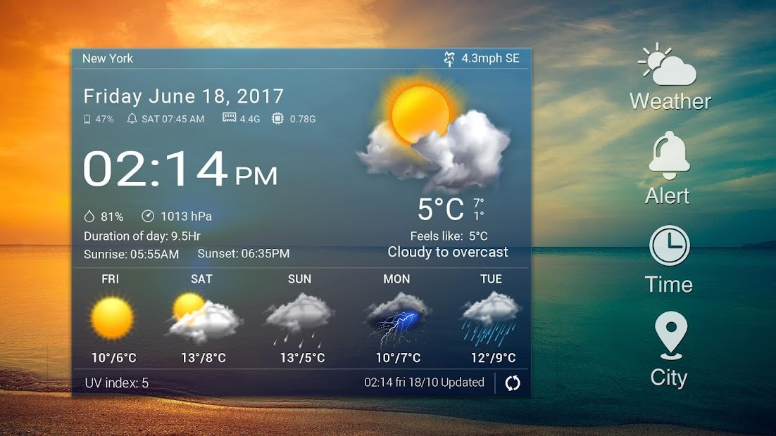 Screenshots Local Weather Forecast &amp; Radar - Dự báo thời tiết hôm nay, 7 ngày tới