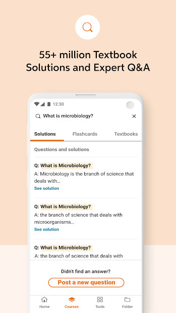 Screenshots Tải app Chegg Study