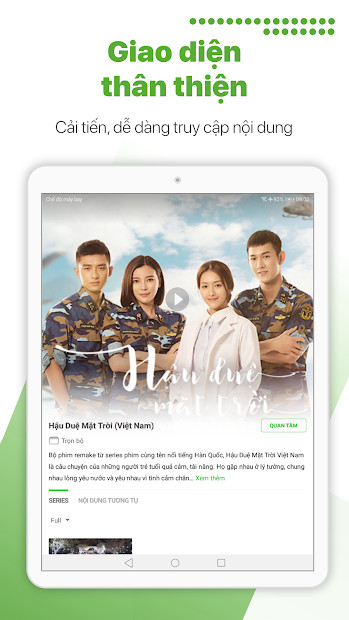 Screenshots Zing TV – Xem phim mới HD