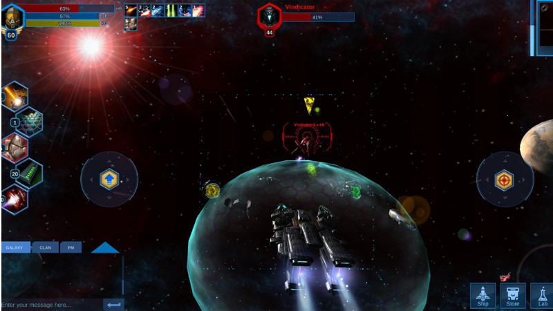 Space War - Tựa game Multiplayer offline