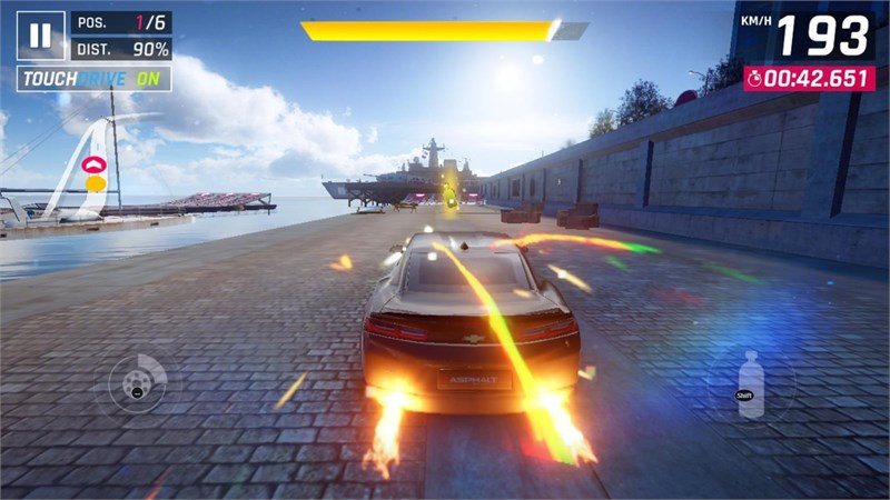 Sử dụng Nitro hiệu quả trong Asphalt 9