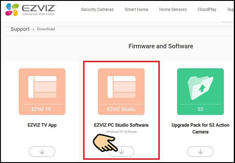 Tải EZVIZ PC Studio Software