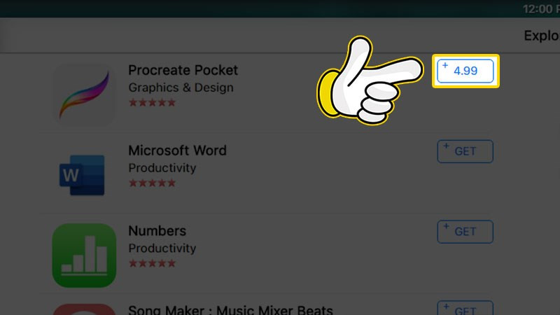 Tải Procreate trên App Store