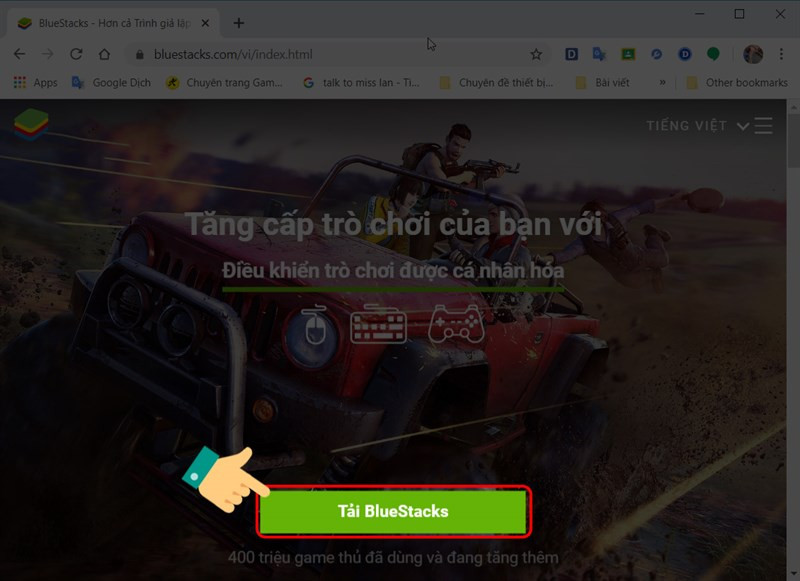 Tải và cài đặt BlueStacks