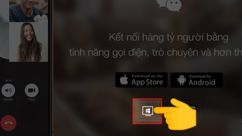 Tải WeChat từ trang chủ