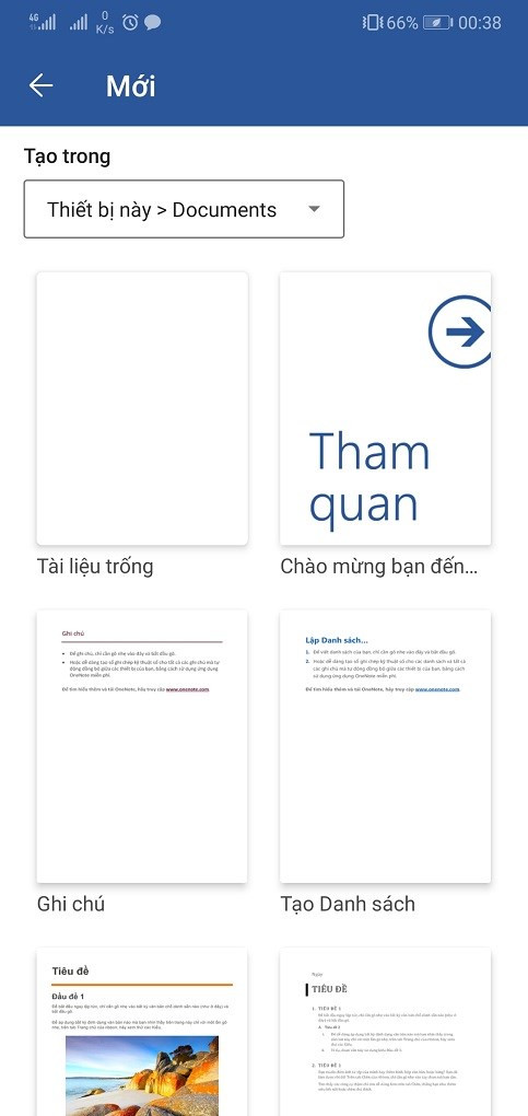 Tạo, chỉnh sửa file word nhanh ch&oacute;ng