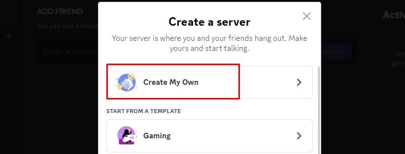 Tạo Server Riêng Discord trên PC