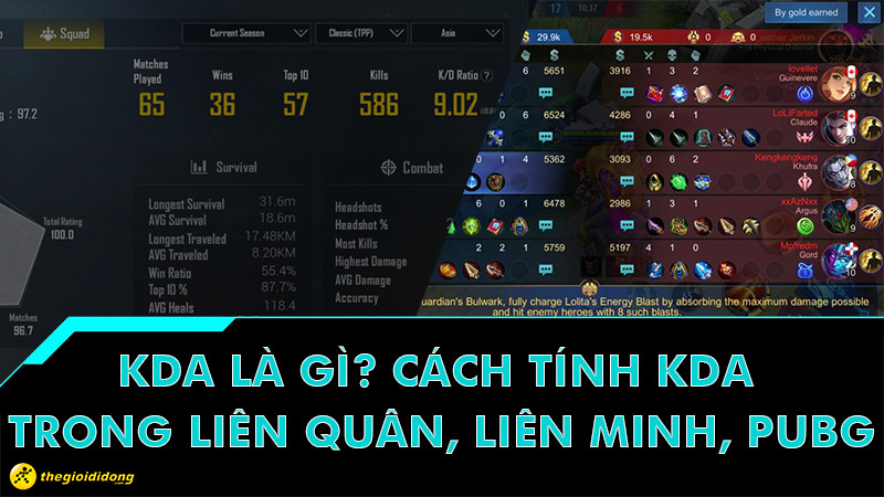 Giải Mã Bí Ẩn KDA Trong Game: Từ Liên Minh, Liên Quân Đến PUBG