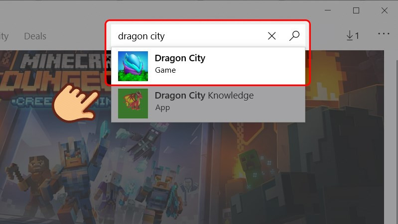 Tìm kiếm Dragon City trên Microsoft Store