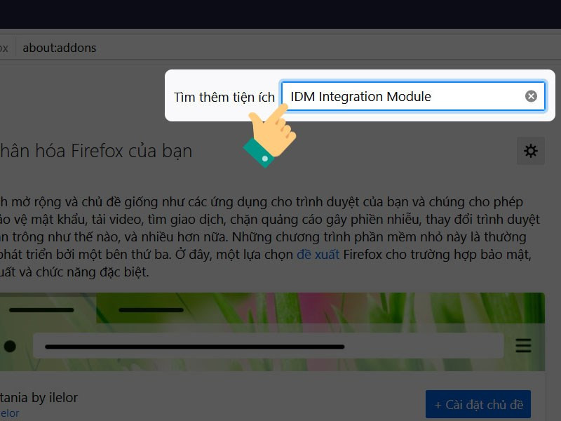 Tìm kiếm IDM Integration Module