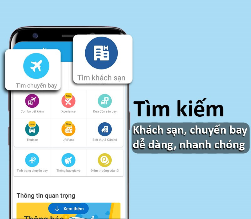 Tìm kiếm khách sạn trên Traveloka