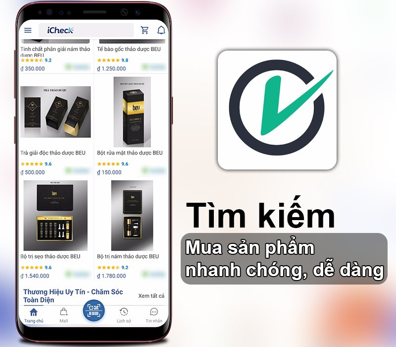 Tìm và mua nhanh sản phẩm