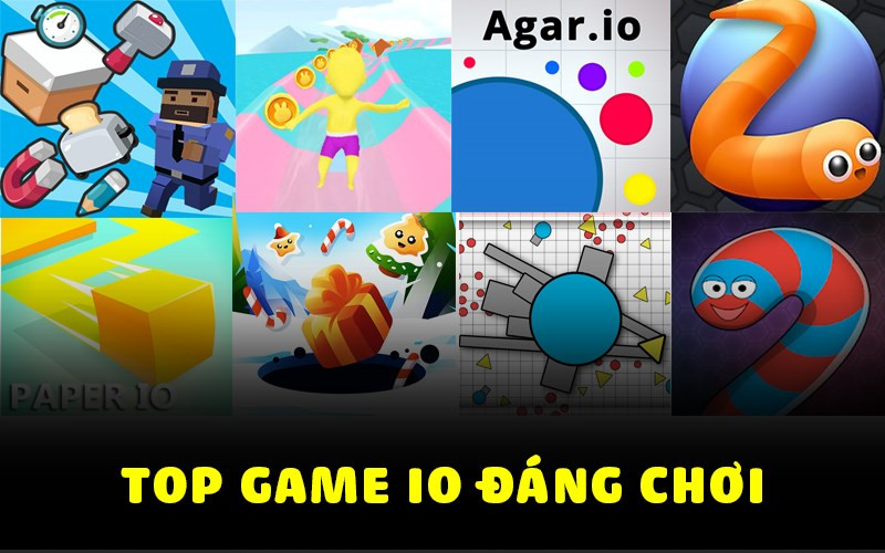 Top game io chơi trên PC và điện thoại