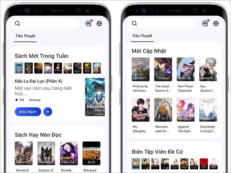 Truyện mới cập nhật trên Webnovel