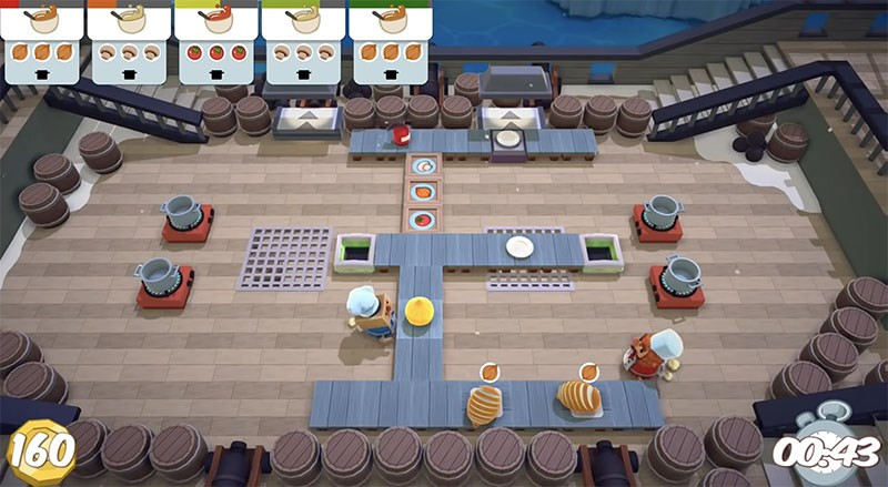 Khám Phá Thế Giới Ẩm Thực Hỗn Loạn Cùng Overcooked! Trên PC