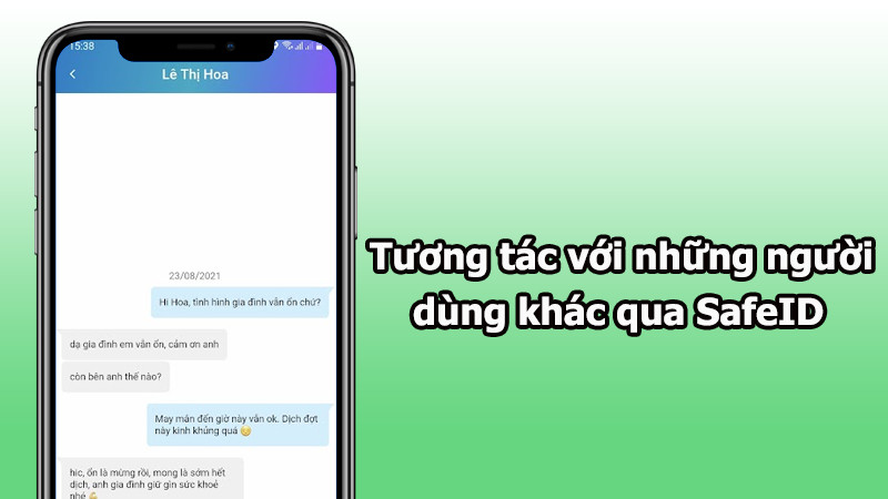 Tương tác với những người dùng khác