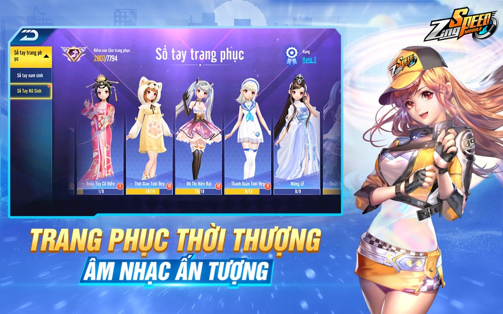 Tùy chỉnh nhân vật