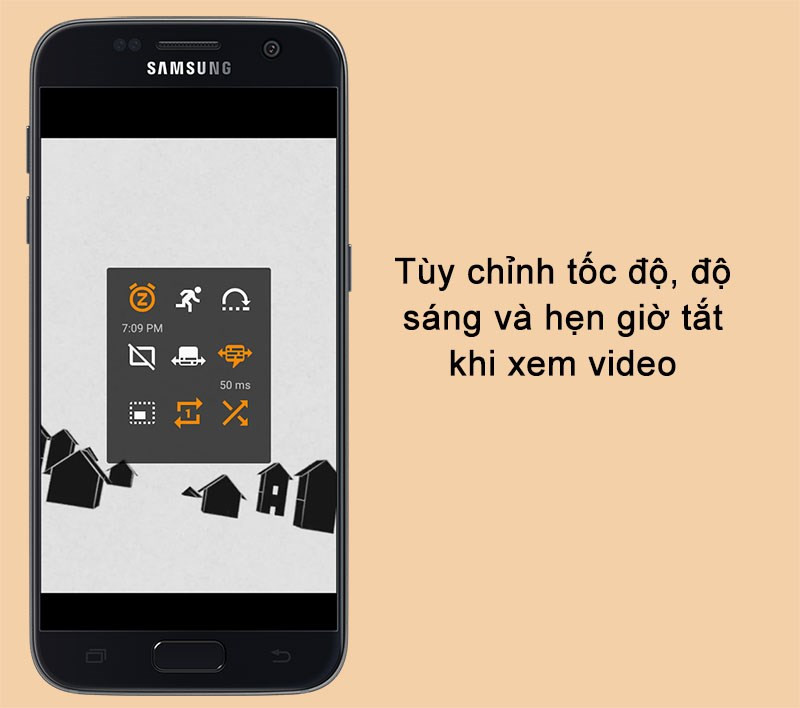 T&ugrave;y chỉnh tốc độ, độ s&aacute;ng, xoay video, hẹn giờ tắt khi xem video tr&ecirc;n ứng dụng VLC