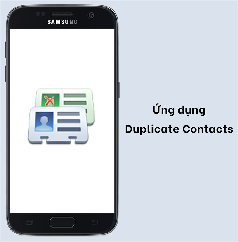 Ứng dụng duplicate contacts