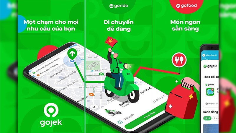 Ứng dụng gọi, đặt xe Gojek