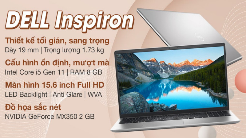 7 Laptop Dell Core i5 RAM 8GB Đáp Ứng Mọi Nhu Cầu Học Tập và Giải Trí