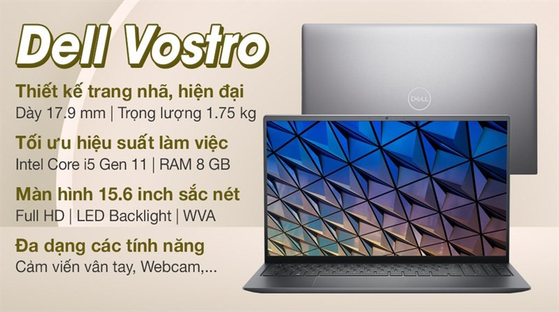 Top 10 Laptop Dell Core i5 Thế Hệ 11: Hiệu Năng Mạnh Mẽ, Đáp Ứng Mọi Nhu Cầu