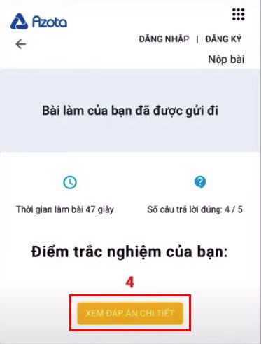 Xem đáp án chi tiết trên Azota