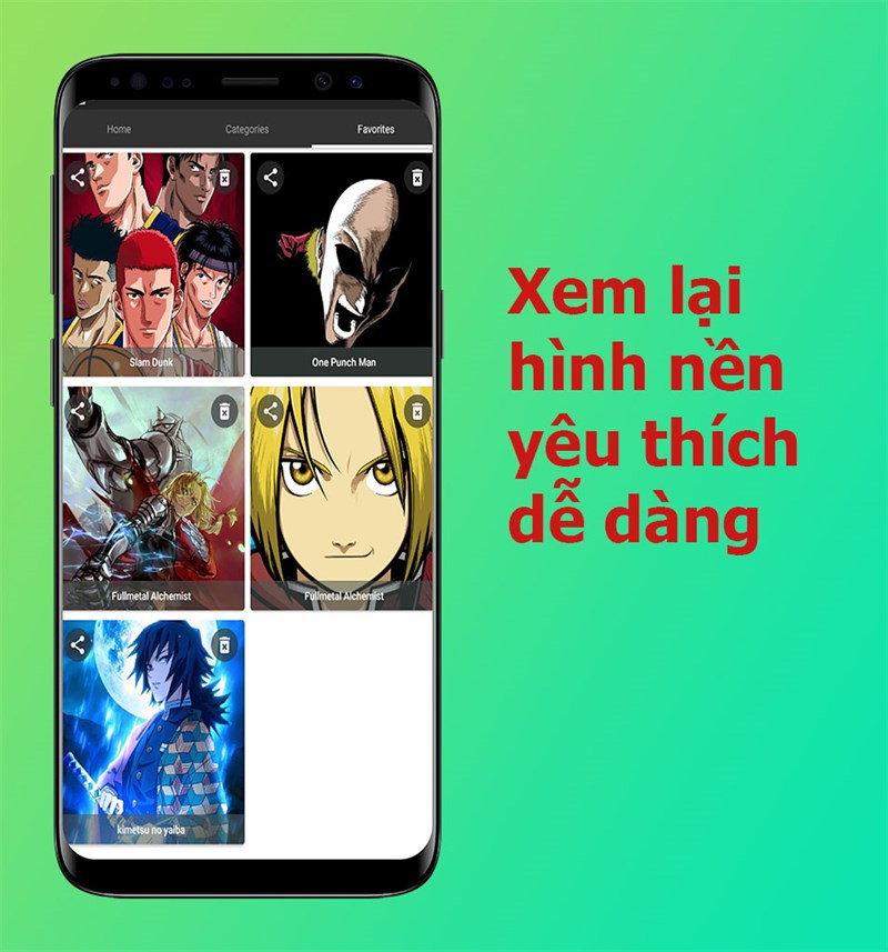 Xem lại h&igrave;nh nền y&ecirc;u th&iacute;ch tr&ecirc;n Anime Wallpaper HD