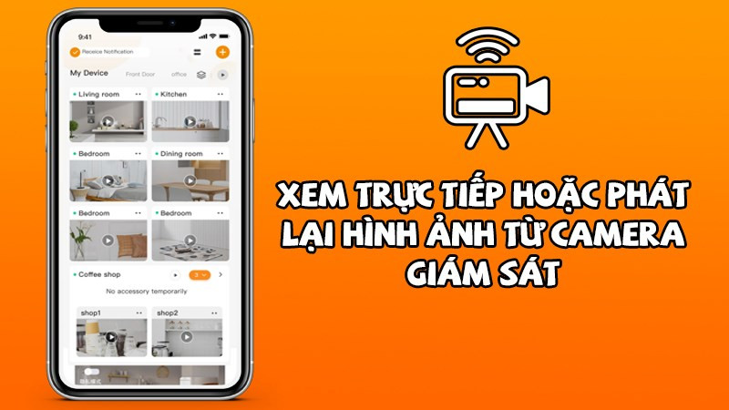 Xem lại video đã ghi hình từ camera