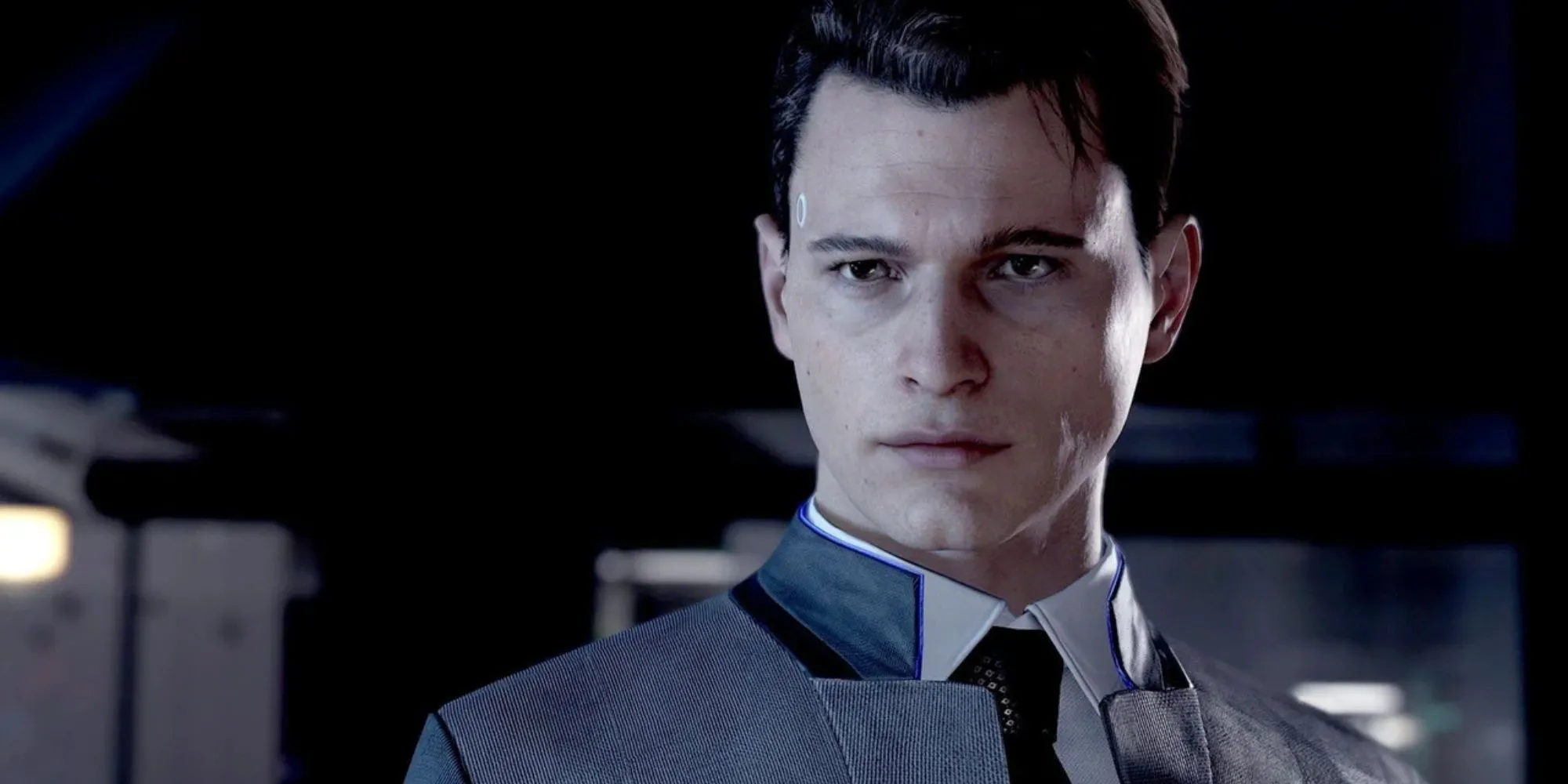 Android Connor điều tra hiện trường vụ án tại Detroit trong Detroit Become Human