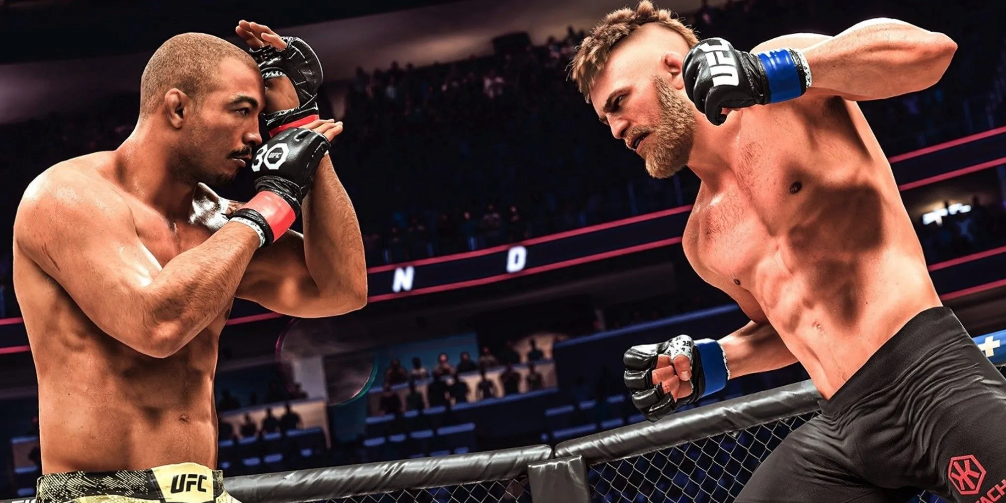 Ảnh bìa chính thức của game đối kháng EA Sports UFC 5