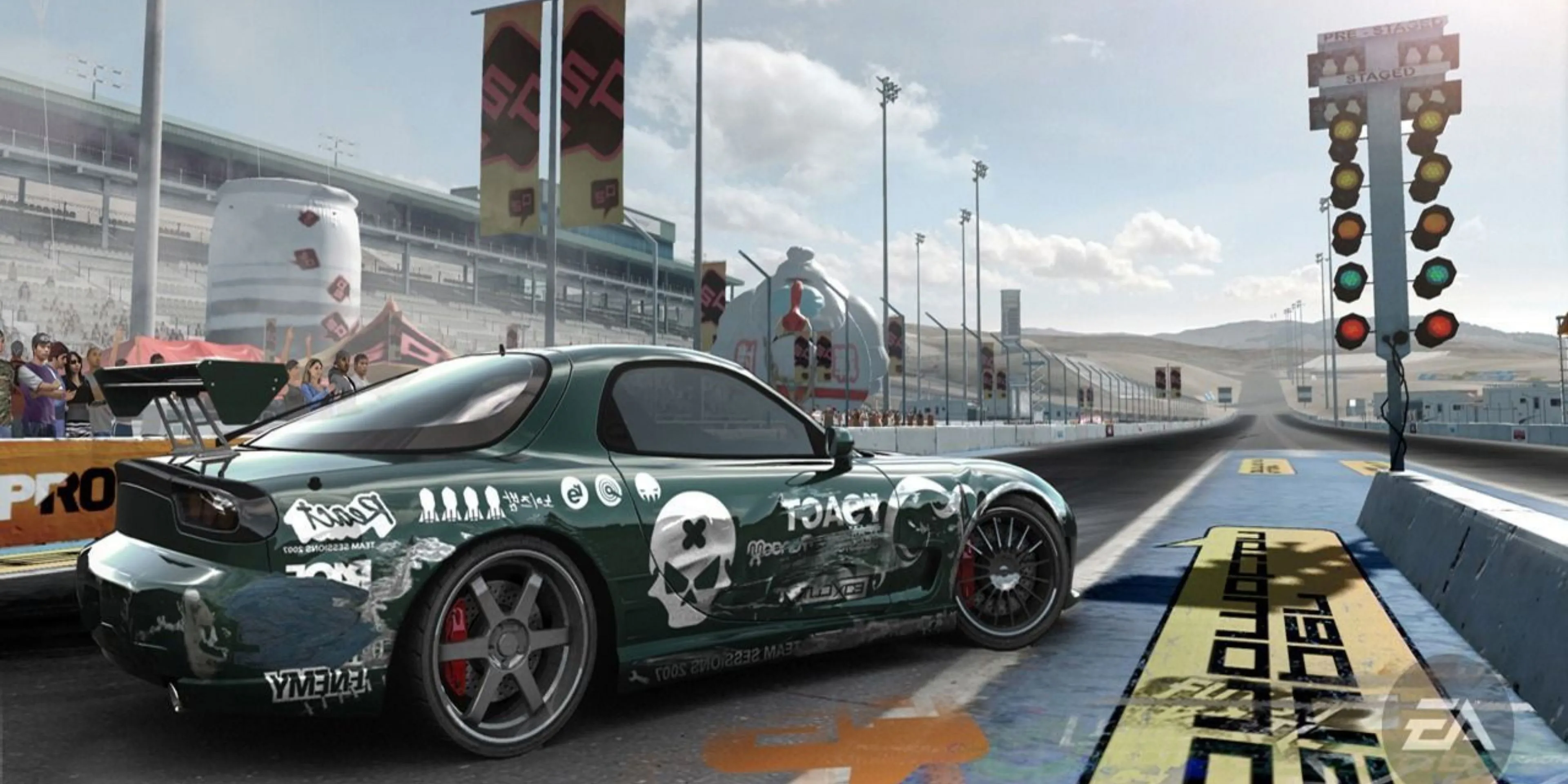 Ảnh minh họa chính thức của game Need For Speed ProStreet