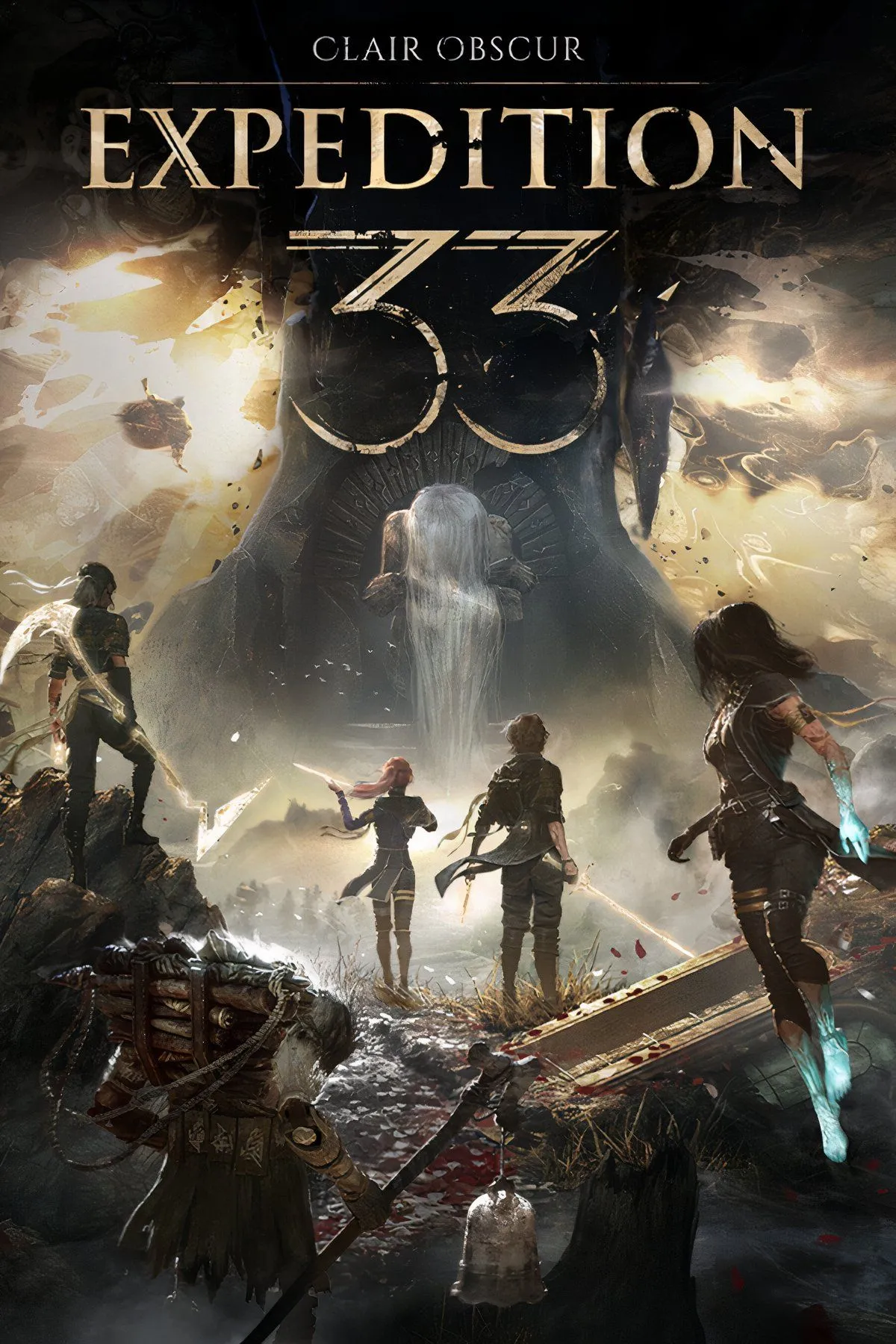 Ảnh quảng bá game Clair Obscur: Expedition 33 thể hiện phong cách đồ họa