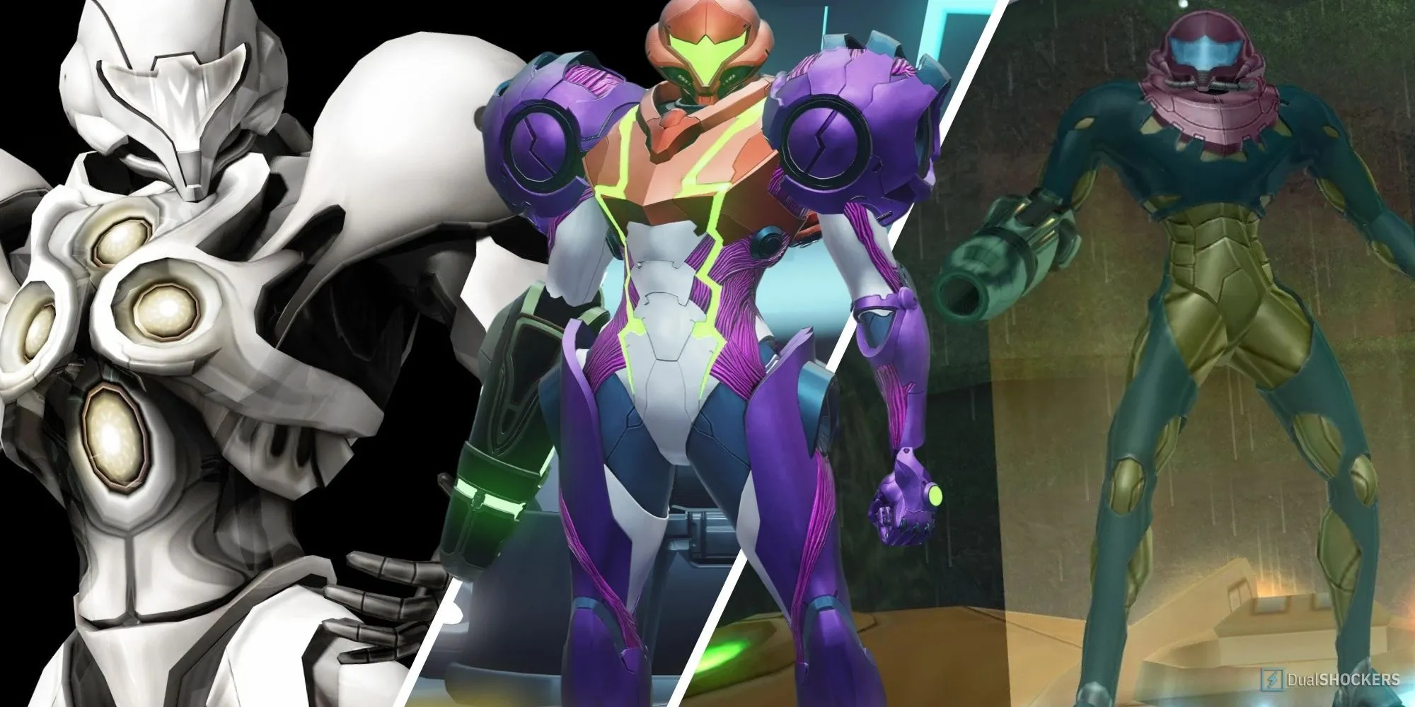 Ba bộ Power Suit nổi bật của Samus Aran trong series Metroid