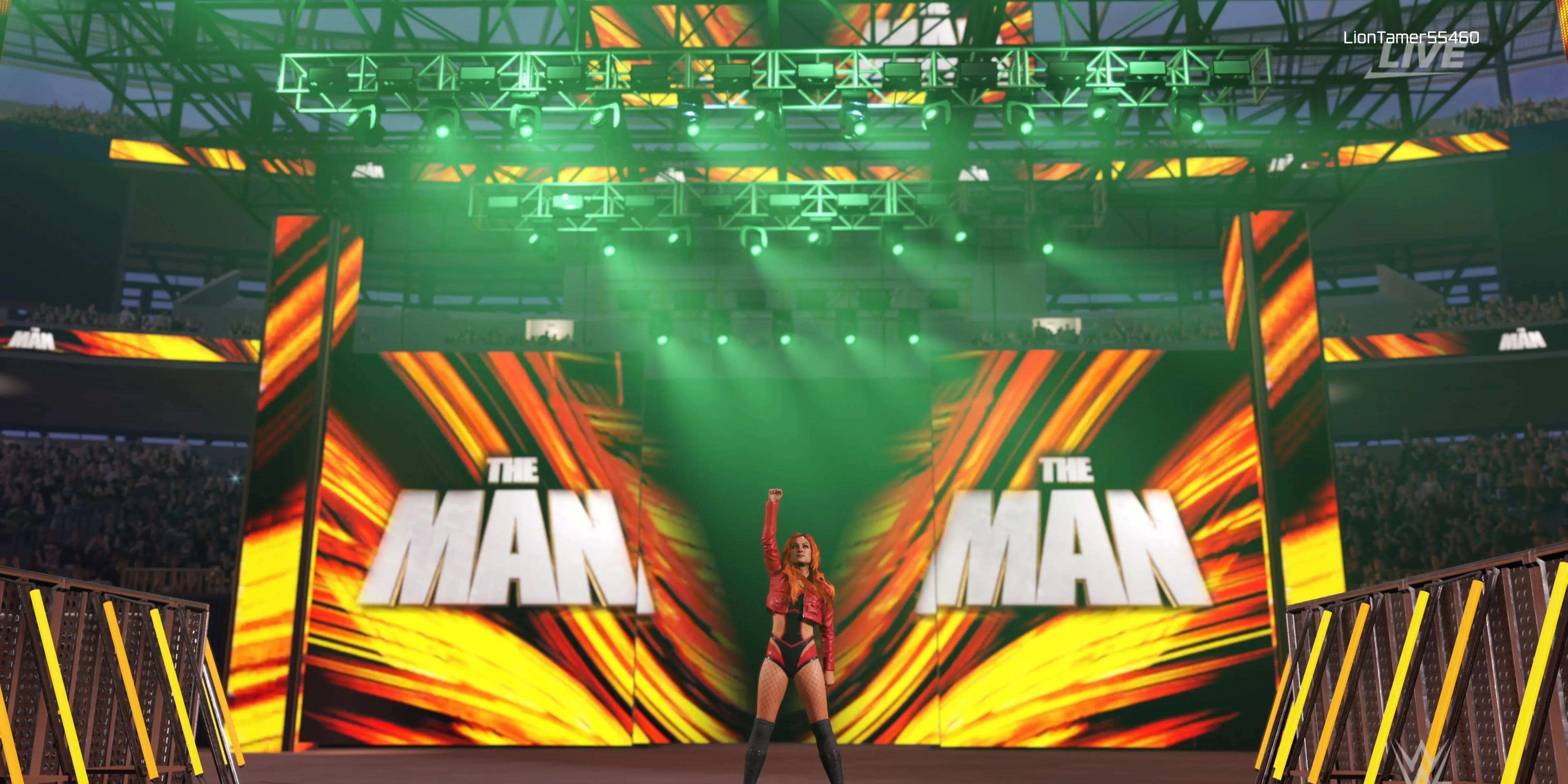 Becky Lynch, The Man, trong WWE 2K25