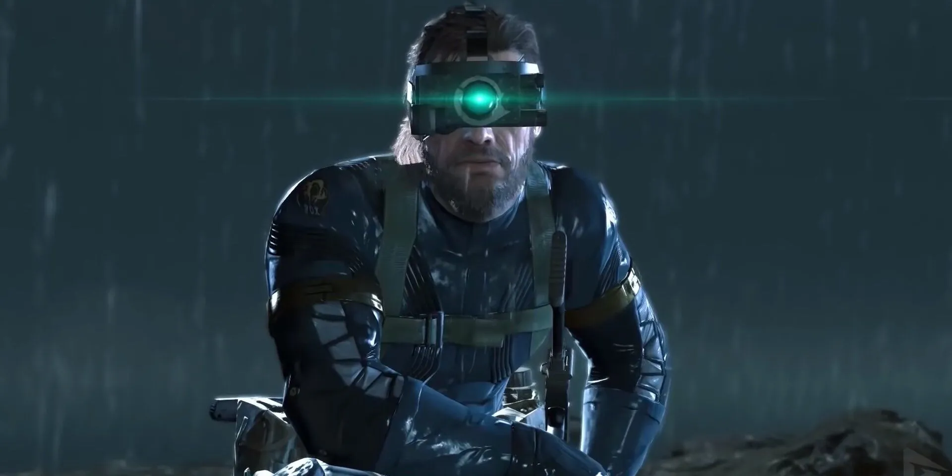 Big Boss trong một đoạn cắt cảnh mở đầu của Metal Gear Solid V: Ground Zeroes