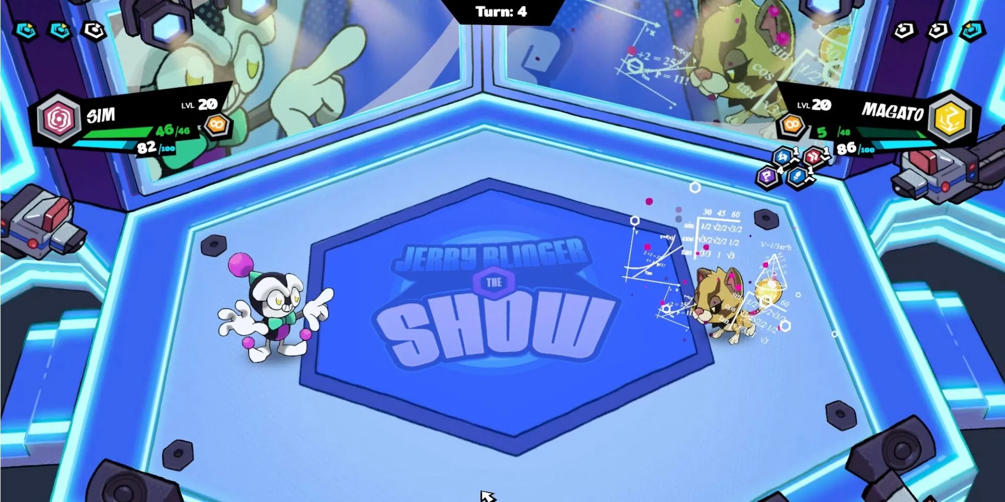 Cảnh chiến đấu trong game Bagdex