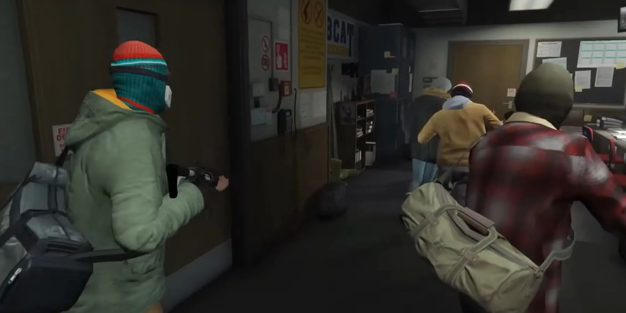 Cảnh mở đầu đầy kịch tính trong nhiệm vụ Prologue của GTA V tại North Yankton