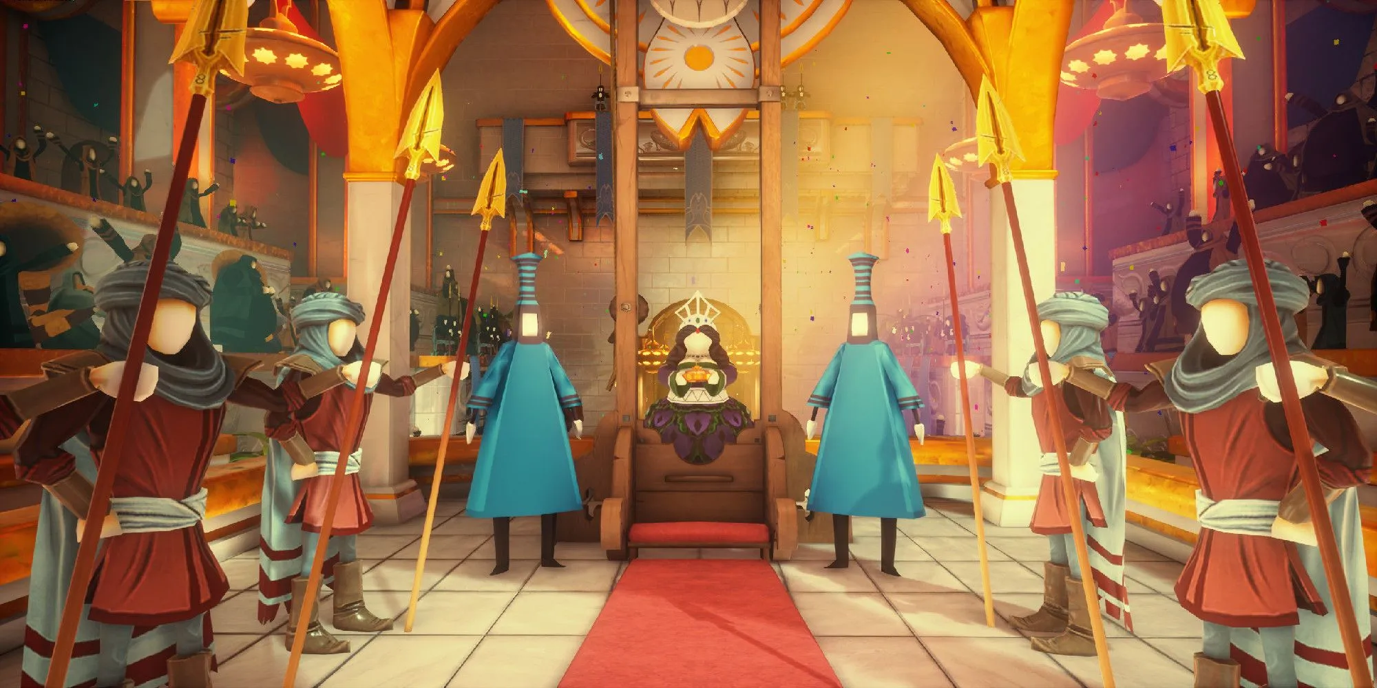 Cảnh trong game What Remains of Edith Finch, tái hiện một phân đoạn câu chuyện đặc biệt.