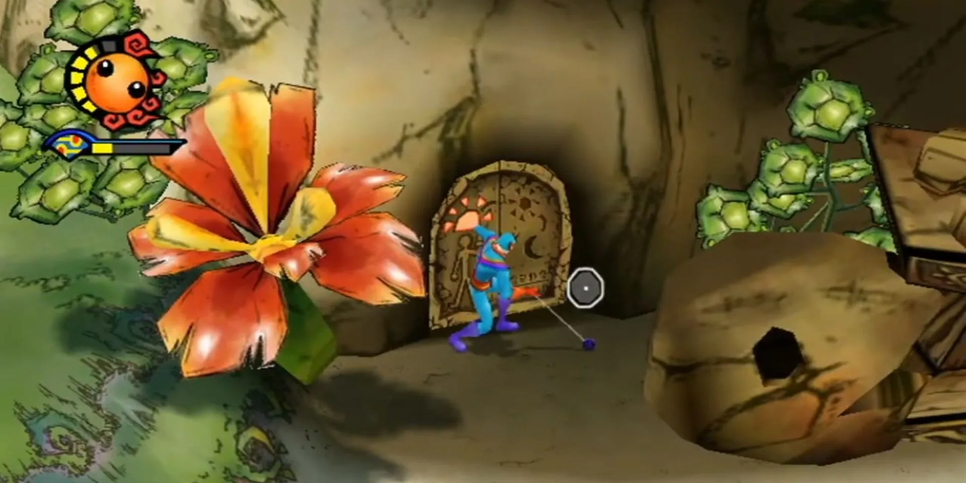Captain Rainbow và chiếc yo-yo trong game phiêu lưu kỳ lạ