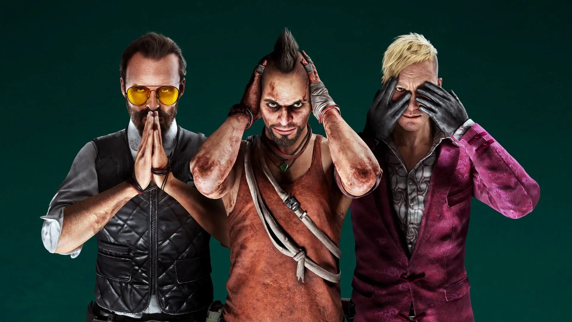 Chân dung Vaas Montenegro, một trong những nhân vật phản diện nổi tiếng trong các bản DLC của Far Cry 6.