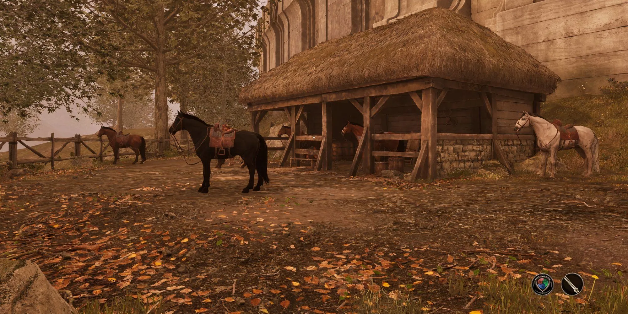 Chọn Ngựa Tốt Nhất Trong Oblivion Remastered: Hướng Dẫn Chi Tiết 1 Chuồng ngựa Chestnut Handy Stables trong Oblivion Remastered