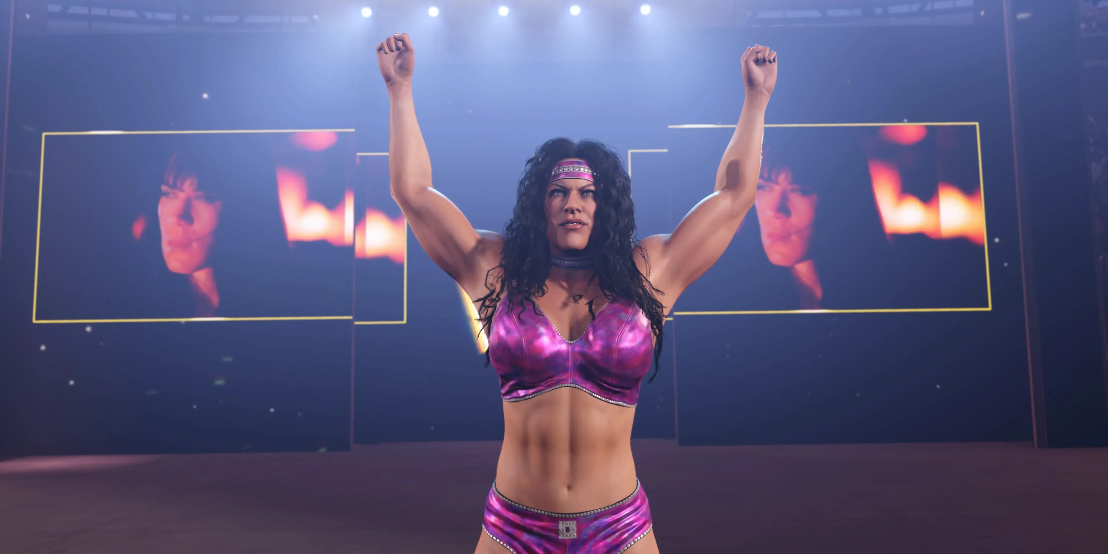 WWE 2K25: Top Nữ Đô Vật Sở Hữu Chỉ Số Khủng Nhất 1 Chyna trong WWE 2K25 với tạo hình mạnh mẽ