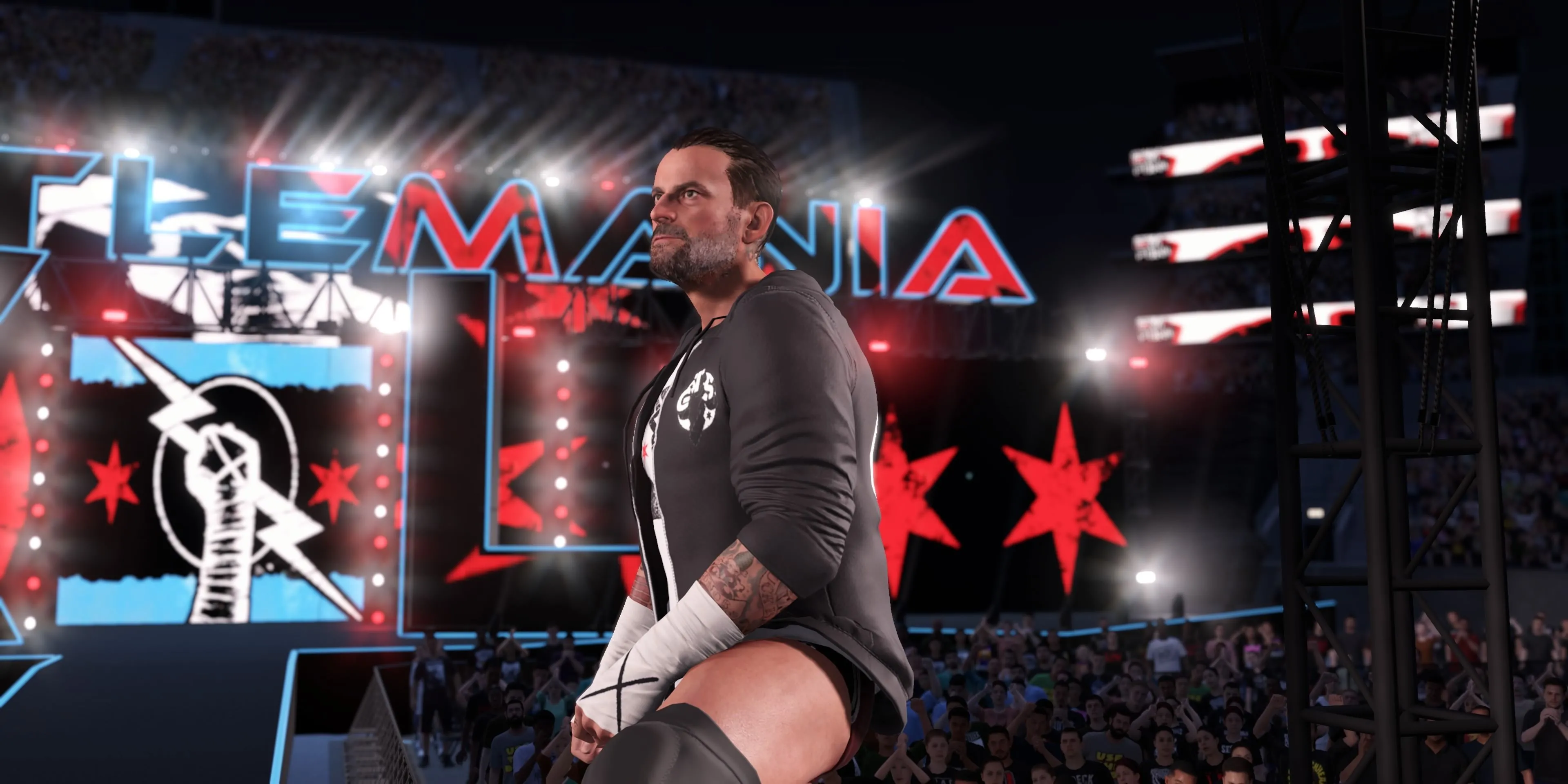 CM Punk &quot;Best in the World&quot; trong game WWE 2K25