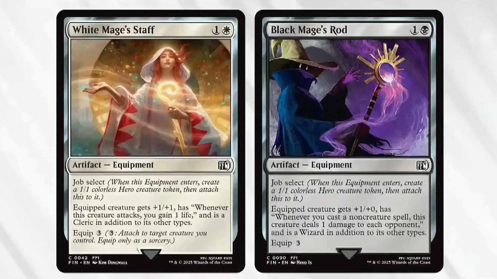 Thẻ Bài Final Fantasy Trong Magic: The Gathering Hé Lộ Cơ Chế Độc Đáo Dành Cho Fan 1 Cơ chế Job Select trong thẻ bài Final Fantasy x Magic The Gathering