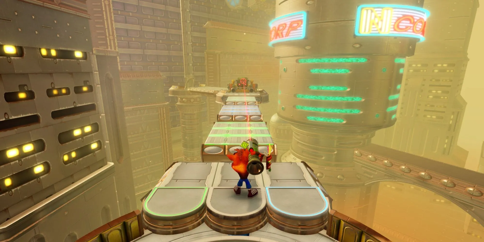 Crash Bandicoot đối mặt với các thử thách tương lai trong màn chơi Future Tense của Crash Bandicoot N. Sane Trilogy