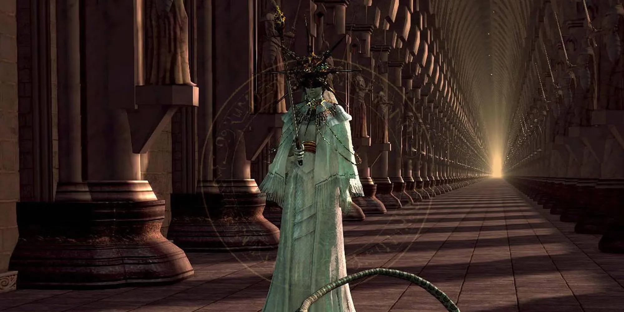 Dark Sun Gwyndolin với vẻ ngoài bí ẩn trong Dark Souls