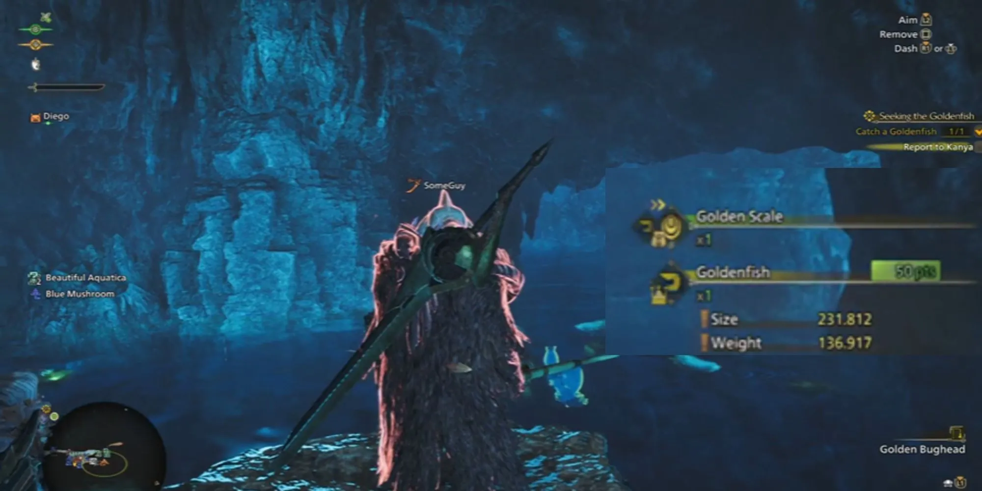 Điểm Guild (Guild Points) nhận được sau khi câu cá trong Monster Hunter Wilds