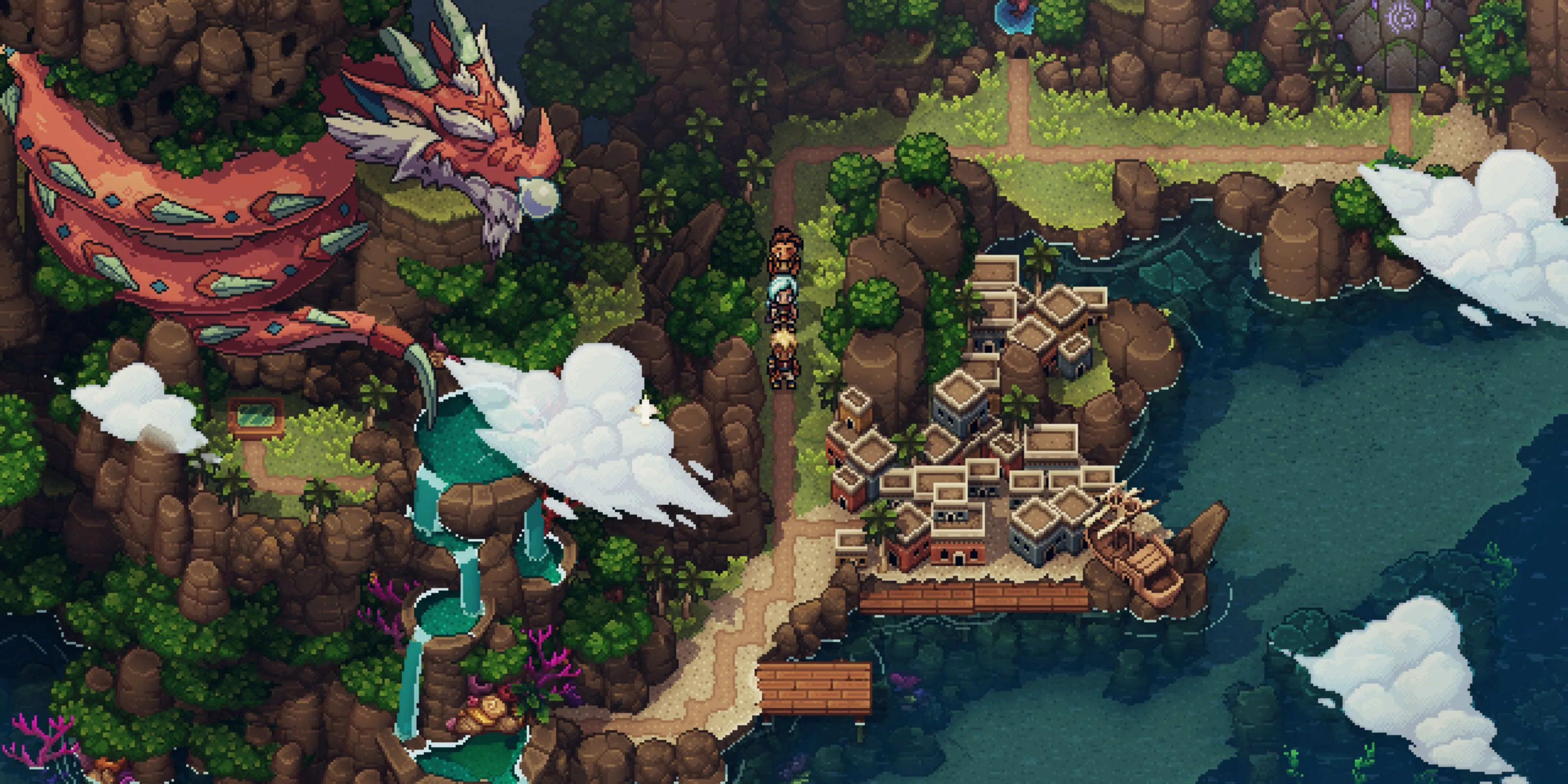 Đồ họa pixel cổ điển nhưng tinh tế của Sea of Stars, tựa game JRPG lấy cảm hứng từ thập niên 90