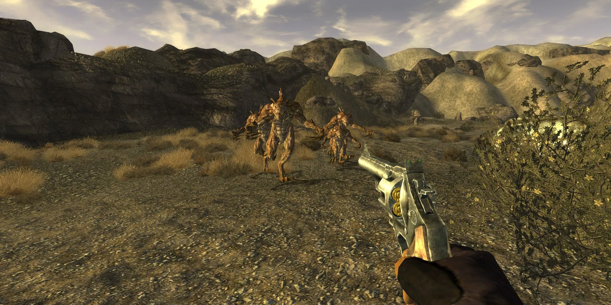 Fallout New Vegas No HUD Deathclaws
